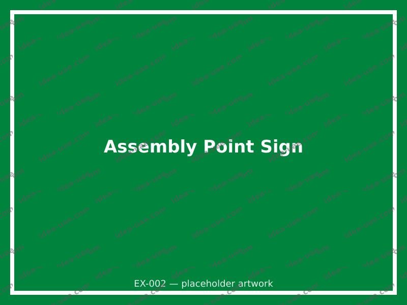 Assembly Point Sign