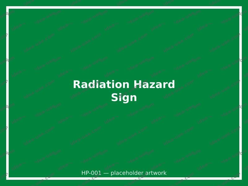Radiation Hazard Sign